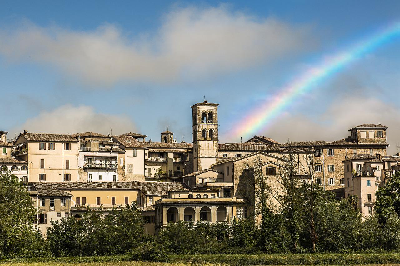 Una veduta di Rieti