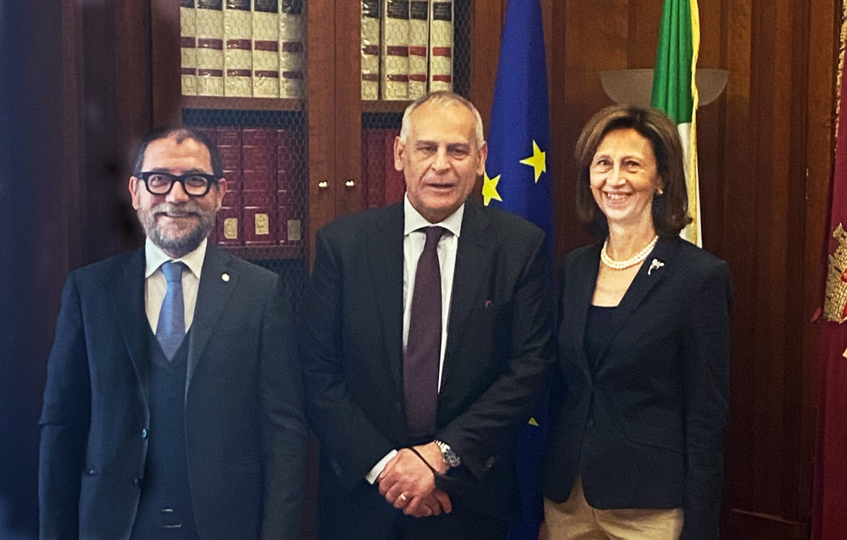 Gianmario Gazzi, Lamberto Giannini e Carla Garlatti