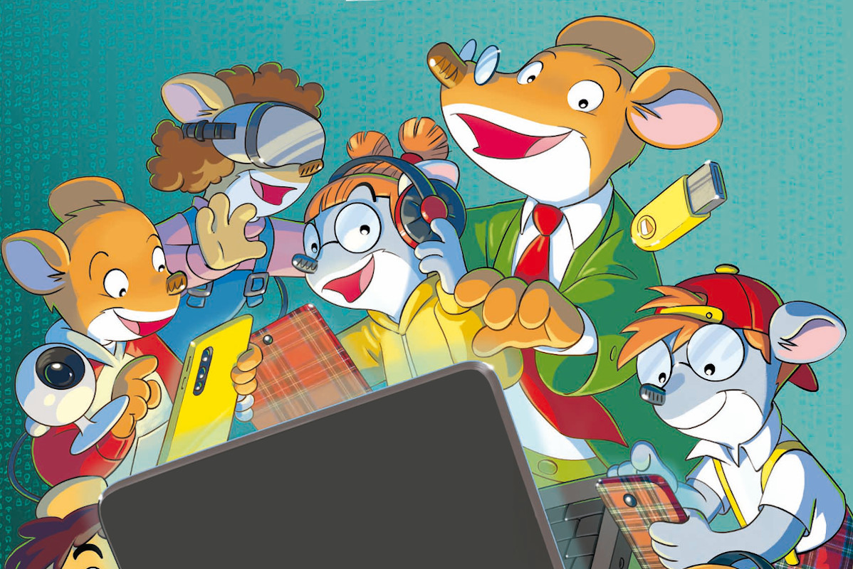 Geronimo Stilton alla scoperta del mondo digitale