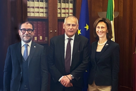 Gianmario Gazzi, Lamberto Giannini e Carla Garlatti